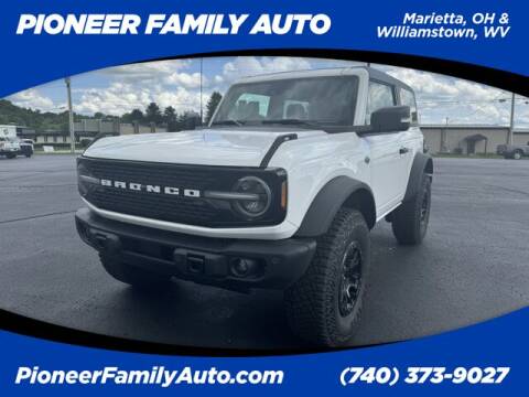 2023 Ford Bronco for sale at Pioneer Family Preowned Autos of WILLIAMSTOWN in Williamstown WV