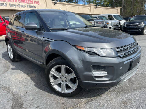 2015 Land Rover Range Rover Evoque for sale at North Georgia Auto Brokers in Snellville GA