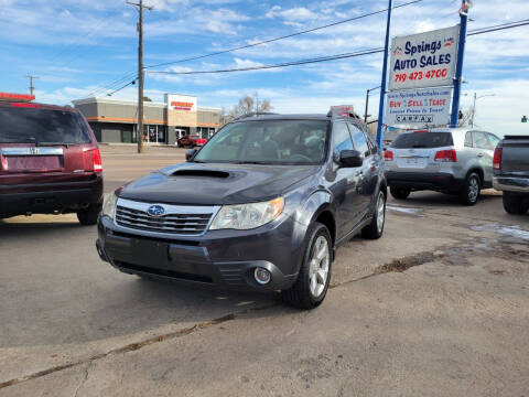 2010 Subaru Forester for sale at Springs Auto Sales in Colorado Springs CO