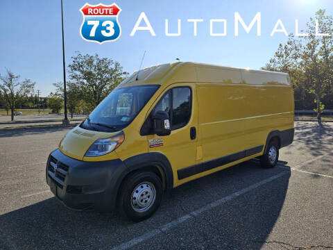 2016 RAM ProMaster for sale at Rt. 73 AutoMall in Palmyra NJ