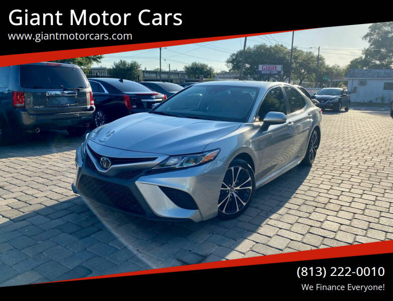 2019 Toyota Camry for sale at Giant Motor Cars in Tampa FL