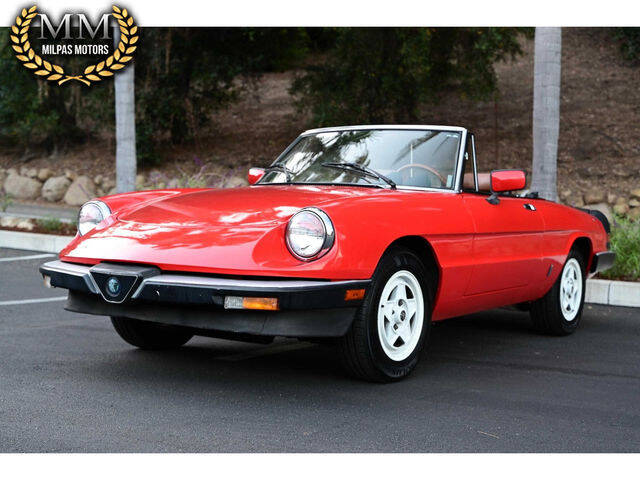 1983 Alfa Romeo Spider for sale at Milpas Motors in Santa Barbara CA