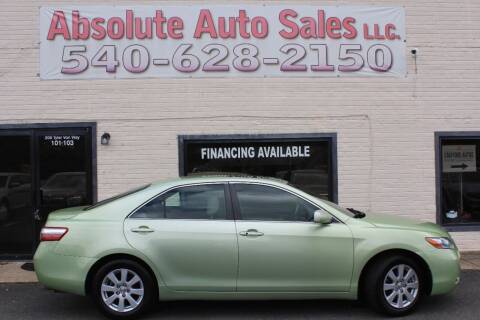 2007 Toyota Camry Hybrid for sale at Absolute Auto Sales in Fredericksburg VA