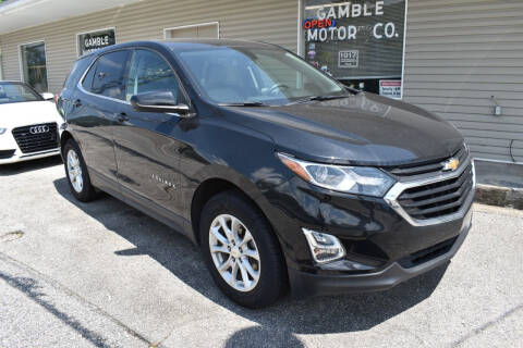 2018 Chevrolet Equinox for sale at Gamble Motor Co in La Follette TN