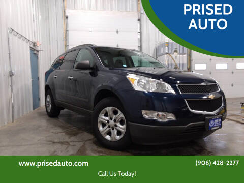 2012 Chevrolet Traverse for sale at PRISED AUTO in Gladstone MI