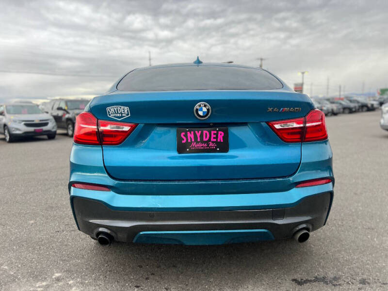 2018 BMW X4 M40i