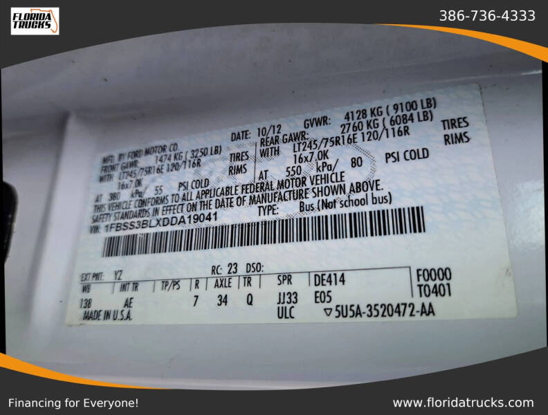 2013 Ford E-Series