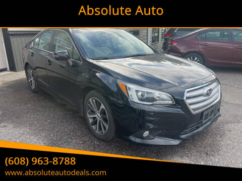 2016 Subaru Legacy for sale at Absolute Auto in Baraboo WI