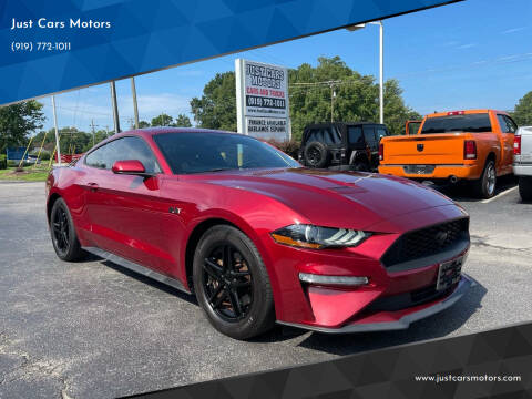 2018 Ford Mustang for sale at Just Cars Motors in Raleigh NC