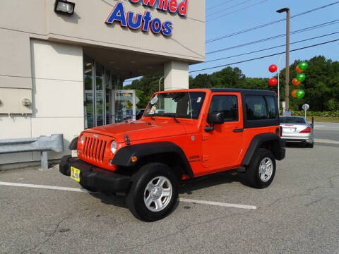 2015 Jeep Wrangler for sale at KING RICHARDS AUTO CENTER in East Providence RI