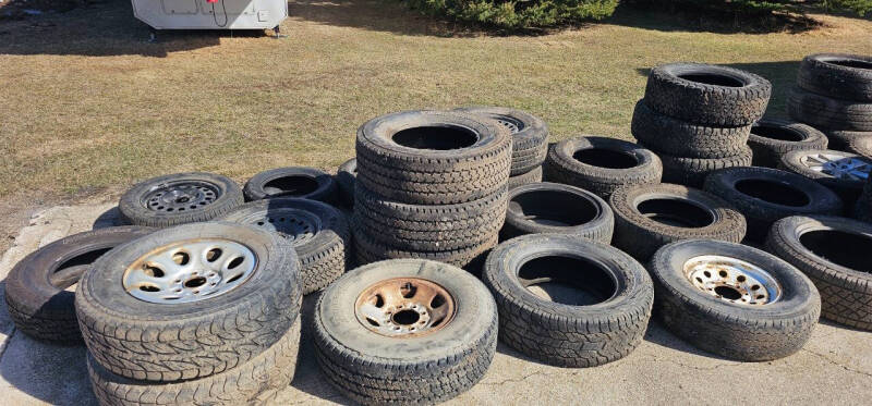 Used Tires & Rims: Various Brands & Sizes