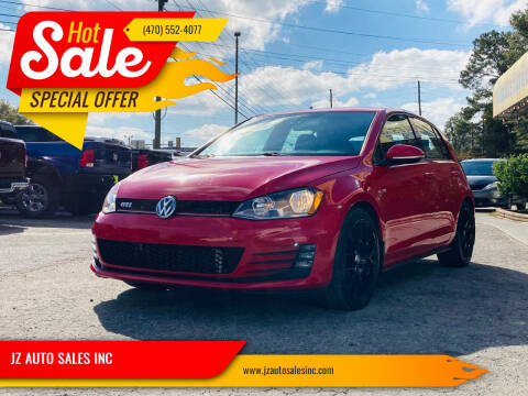 2015 Volkswagen Golf GTI for sale at JZ AUTO SALES INC in Marietta GA