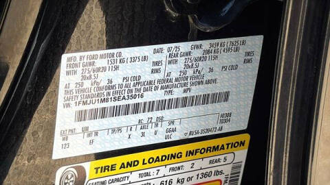 2025 Ford Expedition Platinum