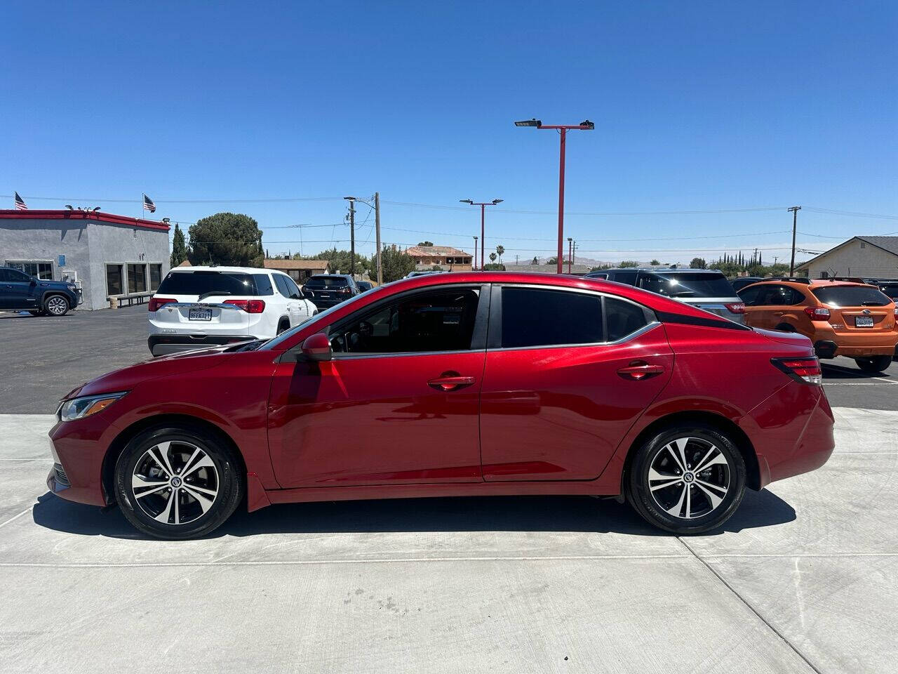 2021 Nissan Sentra for sale at Magic Auto Sales in Hesperia, CA