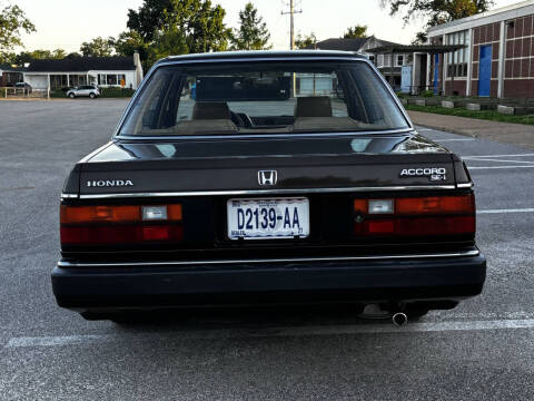 1985 Honda Accord SEi