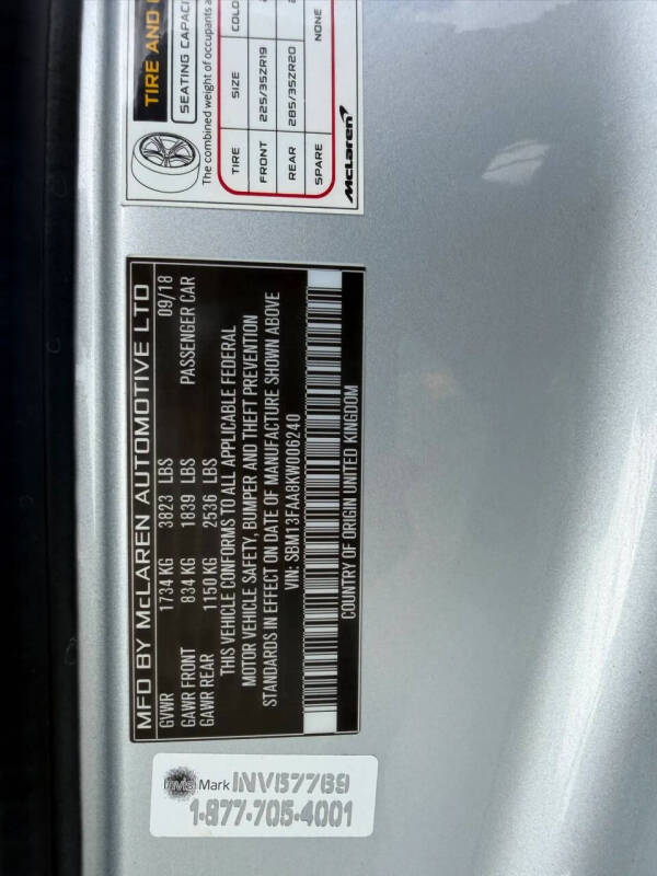 2019 McLaren 570S Spider