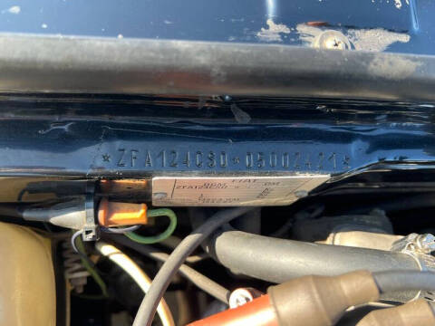 1982 FIAT 2000 Spider