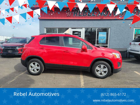 2015 Chevrolet Trax for sale at Rebel Automotives in Maple Plain MN
