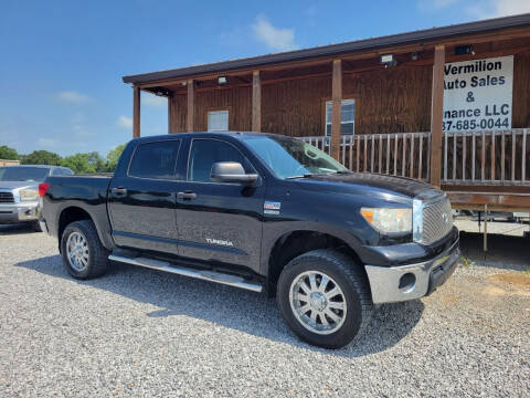 2012 Toyota Tundra for sale at Vermilion Auto Sales & Finance in Erath LA