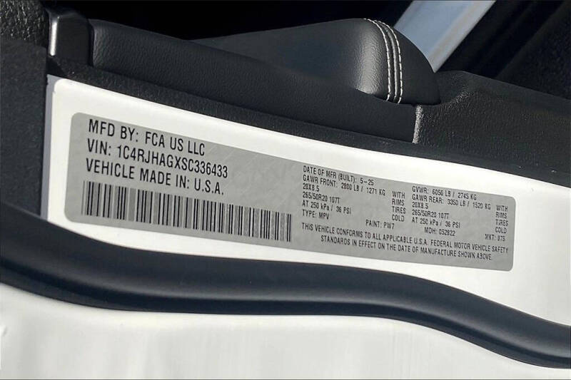 2025 Jeep Grand Cherokee Altitude X