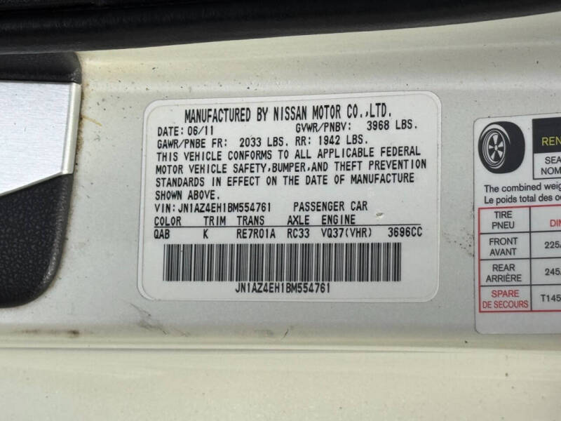 2011 Nissan 370Z Touring