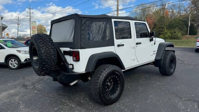 2016 Jeep Wrangler Unlimited for sale at Backroads Motorsports in Alexandria, KY