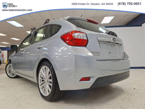 2012 Subaru Impreza 2.0i Premium