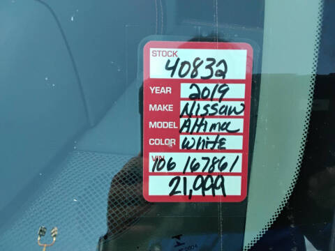 2019 Nissan Altima 2.5 SR