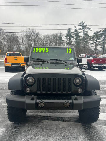 2017 Jeep Wrangler Unlimited Willys Wheeler