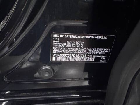 2015 BMW 6 Series 640i xDrive Gran Coupe