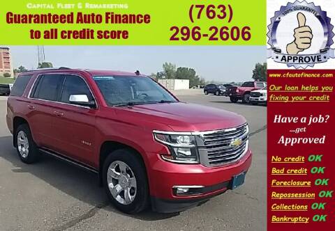 2015 Chevrolet Tahoe for sale at Capital Fleet  & Remarketing  Auto Finance in Columbia Heights MN