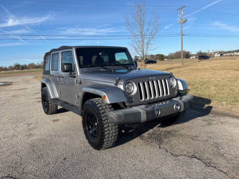 2017 Jeep Wrangler Unlimited for sale at Tennessee Car Pros LLC in Jackson TN