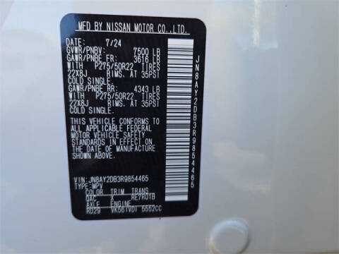 2024 Nissan Armada Platinum