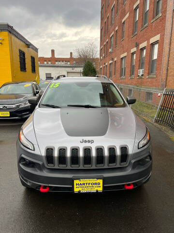 2015 Jeep Cherokee for sale at Hartford Auto Center in Hartford CT