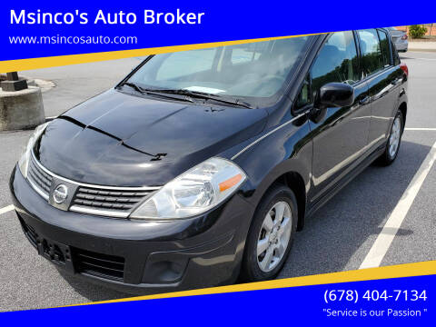 2009 Nissan Versa for sale at Msinco's Auto Broker in Snellville GA