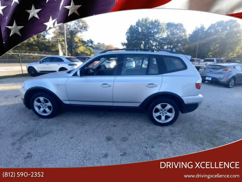 2007 BMW X3 for sale at Driving Xcellence in Jeffersonville IN