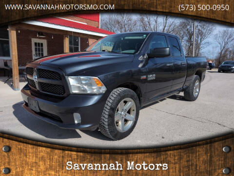 2014 RAM 1500 for sale at Savannah Motors in Whiteside MO