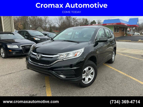 2016 Honda CR-V for sale at Cromax Automotive in Ann Arbor MI