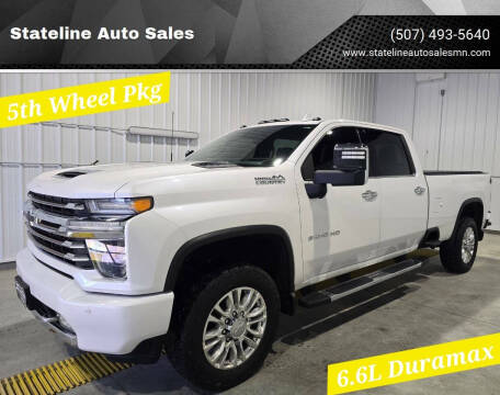 2020 Chevrolet Silverado 3500HD for sale at Stateline Auto Sales in Mabel MN