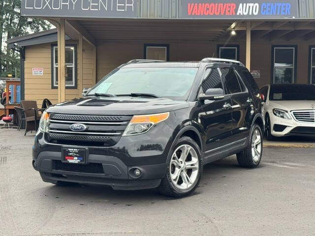 Black 2015 Ford Explorer SUV / Crossover All-Wheel Drive 6-Speed Automatic