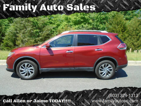 2015 Nissan Rogue for sale at Family Auto Sales in Rock Hill SC