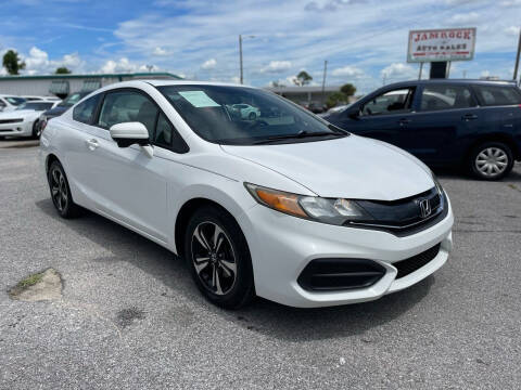2015 Honda Civic for sale at Jamrock Auto Sales of Panama City in Panama City FL