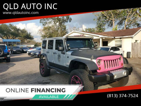 2012 Jeep Wrangler Unlimited for sale at QLD AUTO INC in Tampa FL