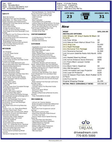 2023 Mercedes-Benz GLC GLC 300 4MATIC