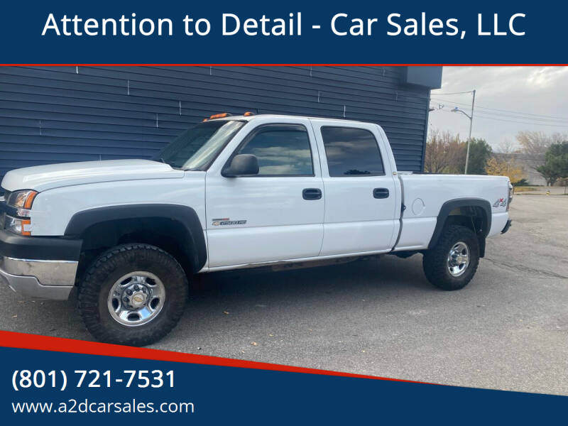 2005 Chevrolet Silverado 2500HD for sale at Attention to Detail - Car Sales, LLC in Ogden UT