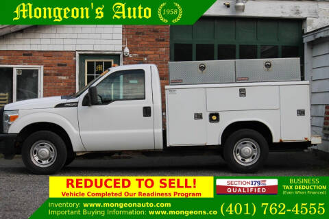 2012 Ford F-250 Super Duty for sale at Mongeon's Auto in North Smithfield RI