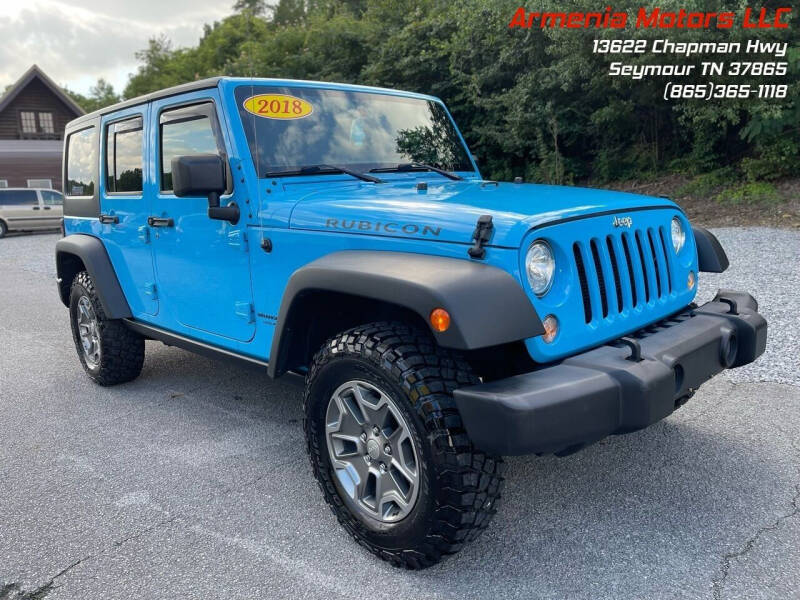 2018 Jeep Wrangler JK Unlimited for sale at Armenia Motors in Seymour TN