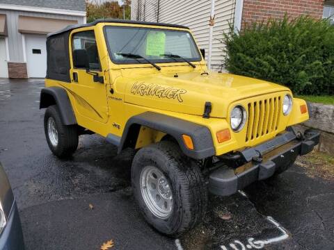 2000 Jeep Wrangler for sale at Carroll Street Auto in Manchester NH