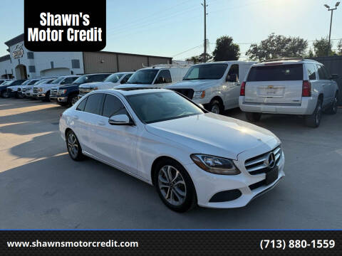 2018 Mercedes-Benz C-Class for sale at Shawn's Motor Credit in Houston TX