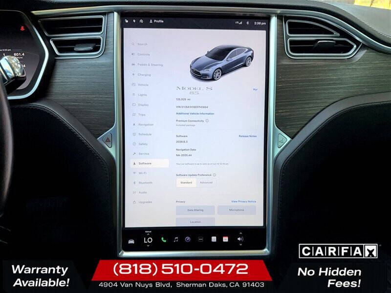 2014 Tesla Model S 85